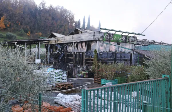 Začeli so čistiti pogori&scaron;če Agrarie v Luciji