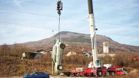 V Kromberku so  prikazali, kaj ostane od avtomobila pri trčenju s 
120 kilometri na uro v mirujočo oviro.