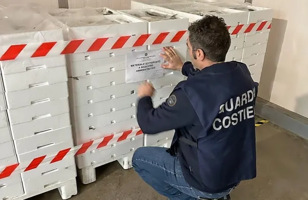 V Gradežu zasegli več kot tono orad in ovčic