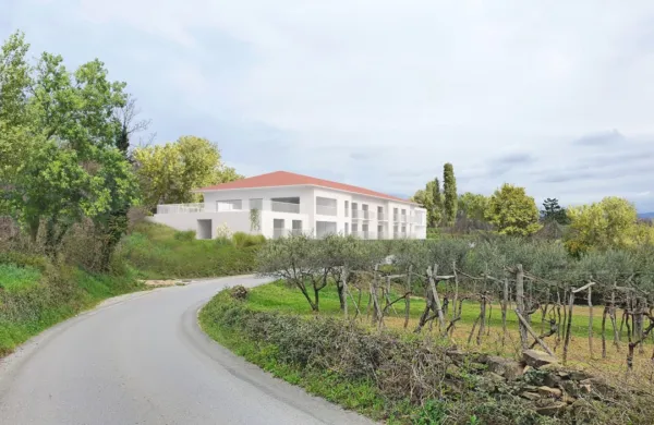Idejna zasnova bivalne enote Bellavista. V njej bo 24 stalnih enoposteljnih namestitev za oskrbo starejših 
oseb s kompleksnimi zdravstvenimi težavami in oseb z demenco,