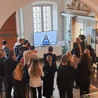 Pomemben del razstave so  videozapisi o Andriću in njegovi noveli 
Ljubezen v mestecu (Ljubav u kasavi), ki so jih ustvarili mladi iz 
sodelujočih mest. 