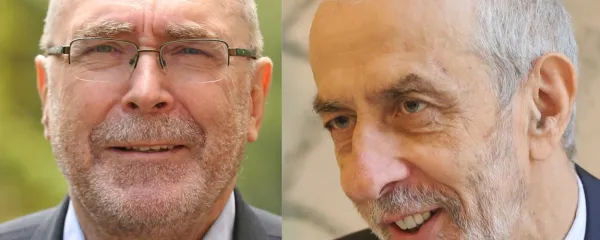 Božo Cerar in Milan Jazbec