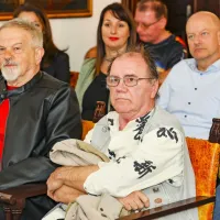 Kocjančičevo priznanje z nagrado v roke Franju Frančiču