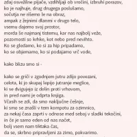 Ko verzi postanejo revolucija, uteha
