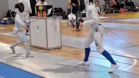 Lia Calcina (desno) med finalnim nastopom