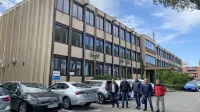 Sindikalisti iz vrst Skei  po včerajšnjem delovnem posvetu z vodstvom Cimosa 