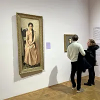  Portret sestre Fani (1889), Ivana Kobilca. 