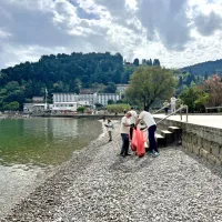 Čistili so obalo v Fiesi, Piranu in Portorožu