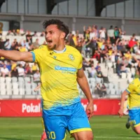 Omar El Mansuri je načel mrežo Brava, Kamil Manseri (v ozadju) pa 
je sodeloval pri akciji za  tretji zadetek.