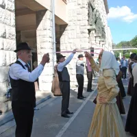 Trnovski furmani izvedli 30. tradicionalno furengo (FOTO)