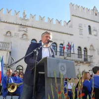 Slovesnosti ob 80. obletnici osvoboditve Kopra se je udeležil tudi eden od njenih osrednjih akterjev - partizan Danilo Ivančič (FOTO)