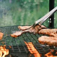Peka na žaru bo pri pravilni temperaturi in pravem času   uničila škodljive bakterije.