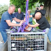 V Vipavo potopili peto generacijo vin (FOTO)