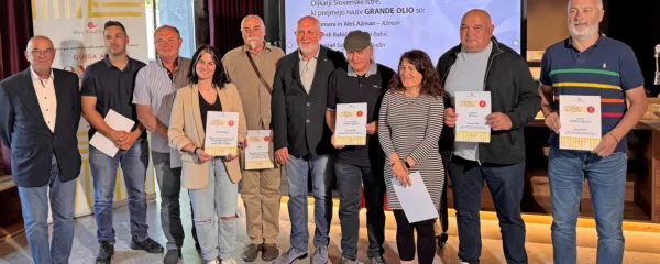 Istrska oljčna olja so spet v vodniku gibanja Slow Food