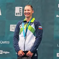 Lucija Hribar zmagi na bradlji danes dodala &scaron;e srebro na gredi, Beno Kunst bronast na preskoku (FOTO)