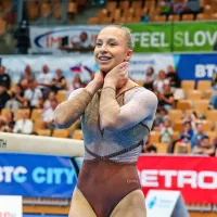 Lucija Hribar zmagi na bradlji danes dodala &scaron;e srebro na gredi, Beno Kunst bronast na preskoku (FOTO)