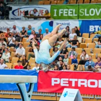 Lucija Hribar zmagi na bradlji danes dodala &scaron;e srebro na gredi, Beno Kunst bronast na preskoku (FOTO)