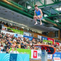 Lucija Hribar zmagi na bradlji danes dodala &scaron;e srebro na gredi, Beno Kunst bronast na preskoku (FOTO)