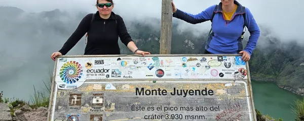 Najvišji vrh pohoda - Monte Juyende (3930 m)