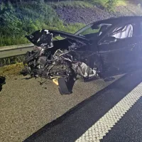 Nesreča zaprla avtocesto