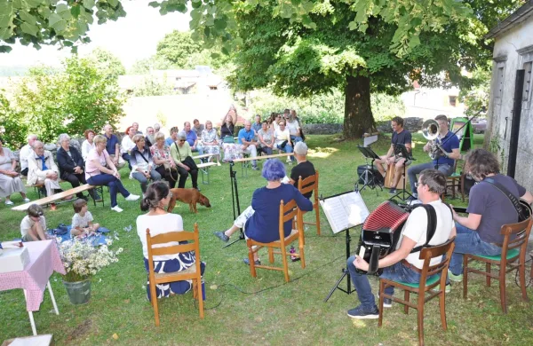 Teden ljubiteljske kulture so priredili tudi v Avberju. 