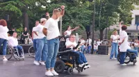Učenci Ciriusa so tudi bili med nastopajočimi.