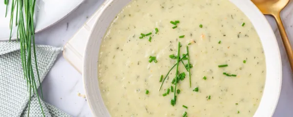 (RECEPT) Drobnjakova kremna juha