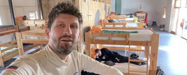 Dolga leta je sanjaril o celomesečnem aktivnem oddihu in 
Jakobova pot se mu je zdela odlična priložnost za to.