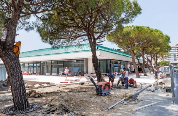 Lido Portorož pred odprtjem, čakajo &scaron;e na uporabno dovoljenje