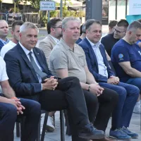 Na otvoritvi so spregovorili visoki gostje, na čelu s podpredsenikom vlade Matejem Arčonom.