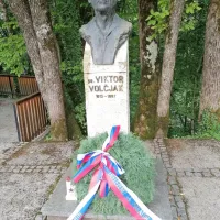 Ukradli bronasti kip pred bolnico Franja