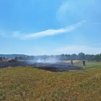 Ponoči goreli smetnjaki, včeraj p&scaron;enično polje (FOTO)