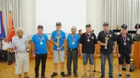 Na slovesnosti  so podelili tudi priznanja najboljšim ekipam  in 
posameznikom petkovega turnirja v streljanju. 
