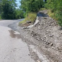 Zaradi padavin več težav na območju ajdovske občine