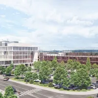 Koprski zdravstveni center bo imel pritličje in pet nadstropij.    
