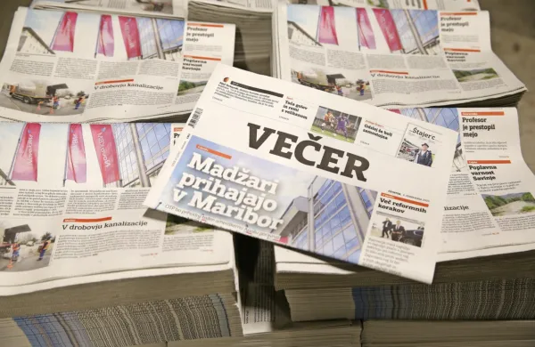 Odgovorni urednik Večera spet Stepi&scaron;nik, glavni Klančar