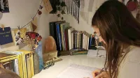 Sanjati je lahko, a delati za dosego svojih sanj, je cilj, poudarja Živa 
Kverh, ki je s svojim razmišljanjem ob zaključku devetletke 
povsem očarala svojo učiteljico.