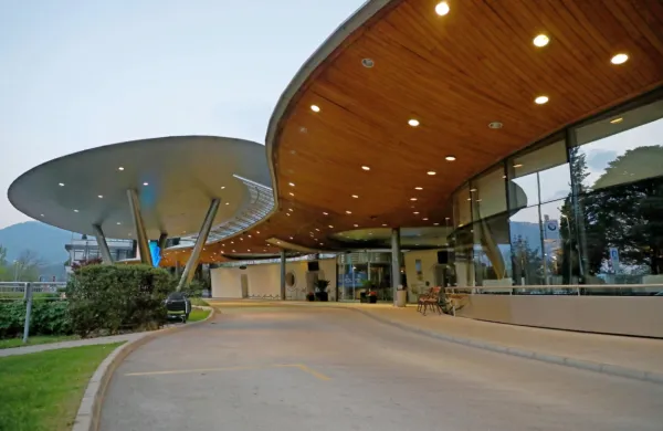 Največjo rast števila nočitev so zabeležili v novogoriških hotelih 
Perla (na fotografiji) in Park ter šempetrski Lipi, so sporočili iz 
Hita.