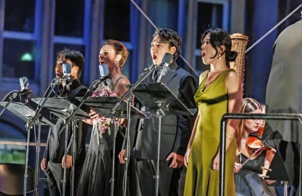 Kvartet so sestavljali (z leve) Kang Hyunwook, Inez Osina Rues, Kang Hyunwook in Seonjin Ko 