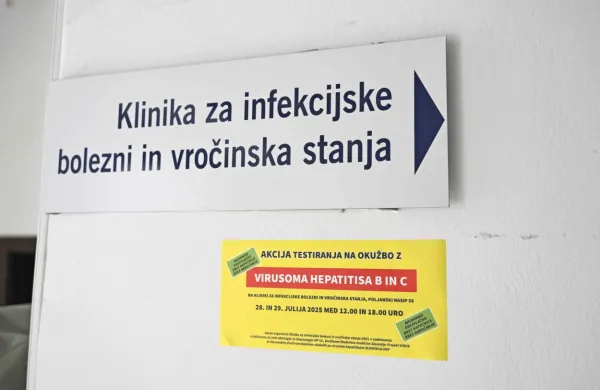 Ne le ob svetovnem dnevu hepatitisa, anonimno testiranje je na voljo vsak ponedeljek na infekcijski kliniki.