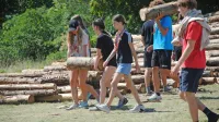Na Krasu prvič po koroni poteka srečanje mladih slovenskih 
tabornikov Zlet 2025.