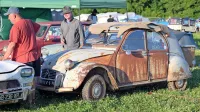 “Zarjavel že, ampak ne mrtev!” sporoča upehani oldtimer.  
