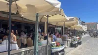 Piranske restavracije so zelo dobro zasedene.