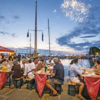 Tradicionalni Ribi&scaron;ki praznik postregel z glasbo in kulinaričnimi dobrotami (FOTO)