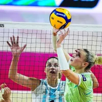 Žoge je natančno delila Kanalka Eva Pavlović Mori.