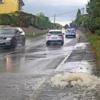 (FOTO in VIDEO) Dekani so bili več kot uro odrezani od sveta