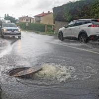 (FOTO in VIDEO) Dekani so bili več kot uro odrezani od sveta
