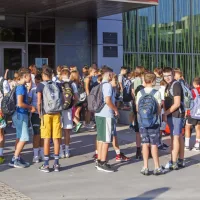 Koprske &scaron;olske klopi so spet polne (FOTO)