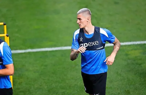 V kakšni formi je Benjamin Šeško po prestopu v Manchester 
United? 