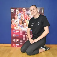 Emi Jurič je bila najmlajša članica prve postave slovenskih 
odbojkaric na svetovnem prvenstvu.